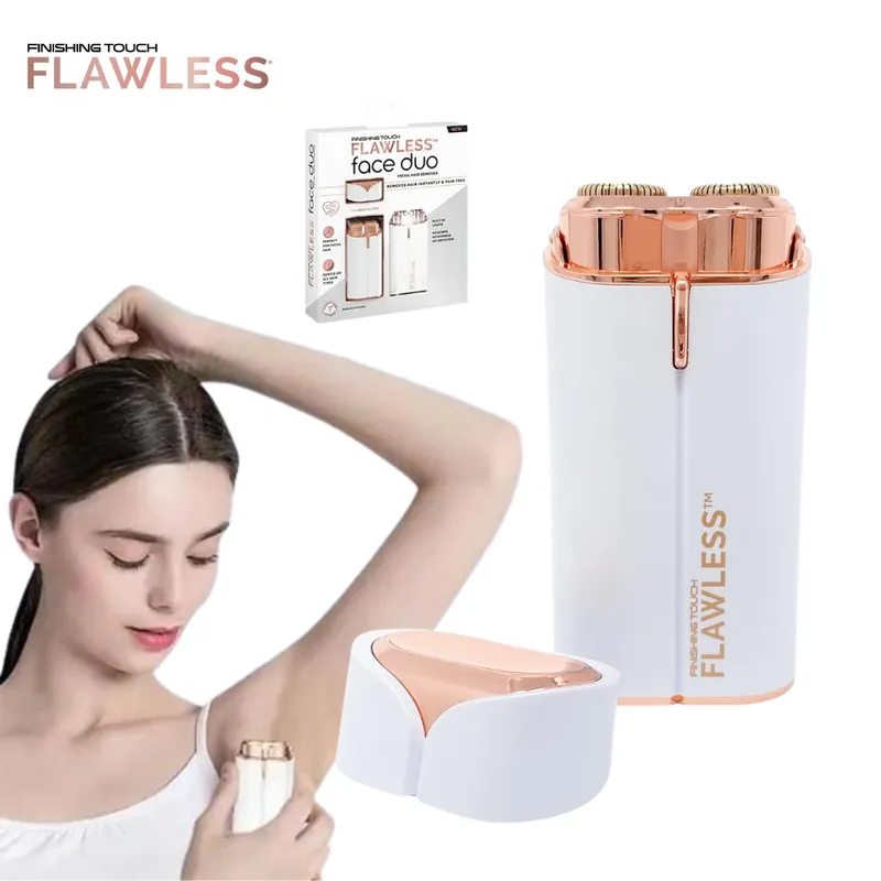 Rasoir Visage Indolore avec Lumière LED - جهاز إزالة شعر الوجه بدون ألم